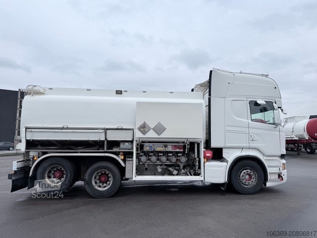 Cisterninis sunkvežimis SCANIA R620 6x2 Topline HMK Bilcon 19.000 L ADR Tank