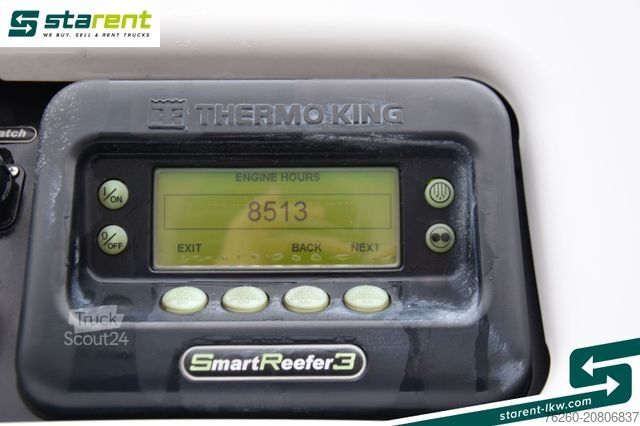 Šaldytuvas puspriekabė SCHMITZ CARGOBULL ThermoKing SLXi300 Palettenkasten 8.513 Std.