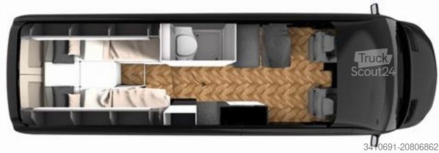 Campervan YUCON Microliner 7.0 GD 4.1 t 4x4 K-Peak 360° Kamera