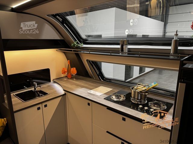 Rulotă HOBBY Maxia 660 WQM Mover Markise Citywasser SAT TV