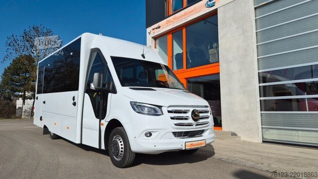 Minibus MERCEDES-BENZ 30 Sitzer Schul- Transferbus 519 Vorlauffahrzeug