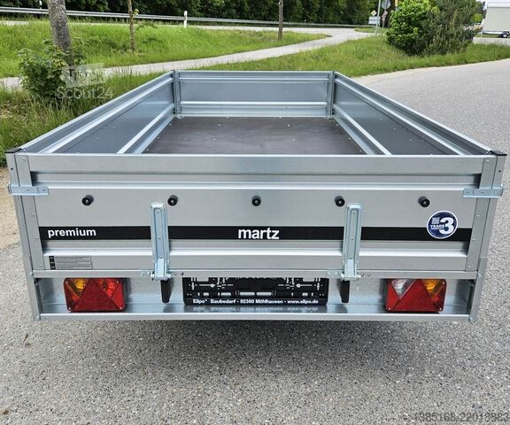PKW-Anhänger Martz Anhänger Tieflader 296cm x 150cm 750kg