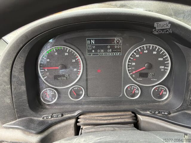 MTS standard MAN TGX 26 440, 6X2,lifting,steering,455.562 km !!,...