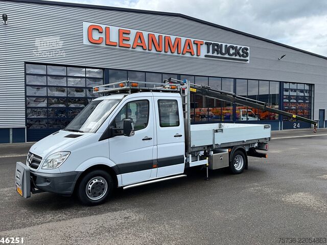 Vrachtwagen met kraan Mercedes-Benz 516 CDI Hiab 2,6 Tonmeter laadkraan Just 155.89...