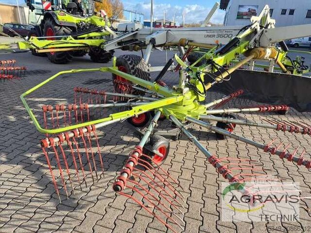 Rastrillo henificador Claas LINER 3600 COMFORT