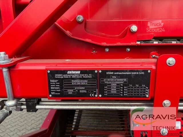 Bulvių technologija Grimme EVO 280 CS GEN II