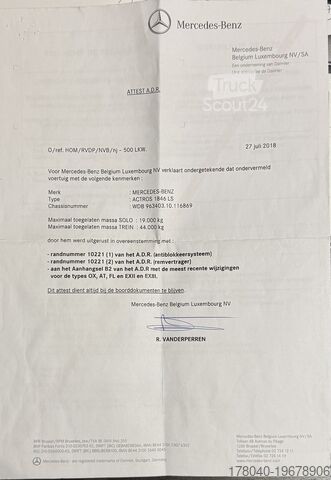 Standard-Traktor Mercedes-Benz Actros 1946