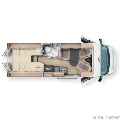 Avtodom MALIBU Van diversity 640 LE K MJ26+180PS+ACC+Kamera