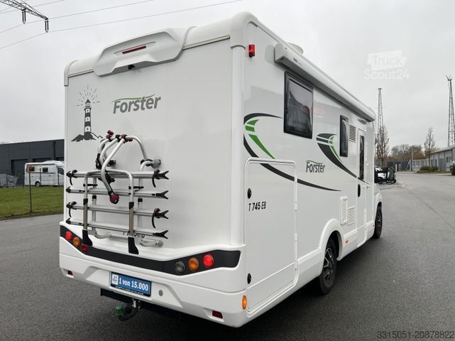 Polintegriran avtodom FORSTER T 745 EB Solar+AHK+Markise+Sat TV