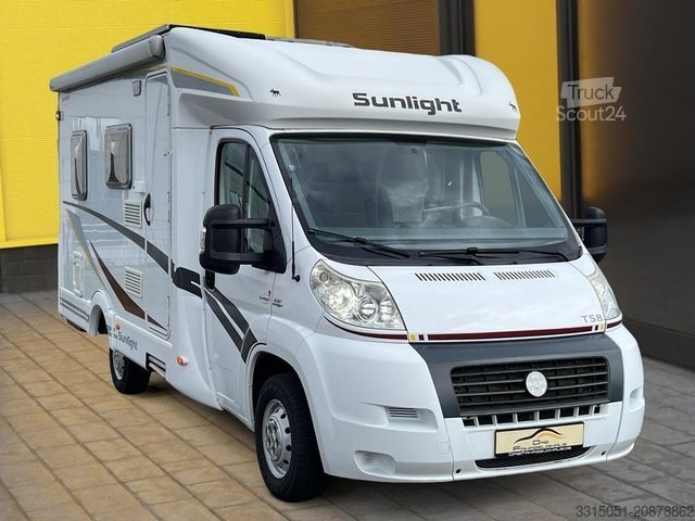 Polintegriran avtodom SUNLIGHT T58 Solar+Markise+AHK+TV+Fahrradträger