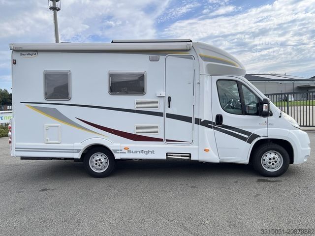Polintegriran avtodom SUNLIGHT T58 Solar+Markise+AHK+TV+Fahrradträger