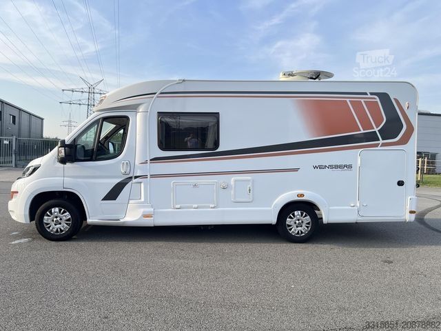 Caravana semiintegrada WEINSBERG CaraCompact 600 MEG Pepper+Markise+TV+Fahrradtr