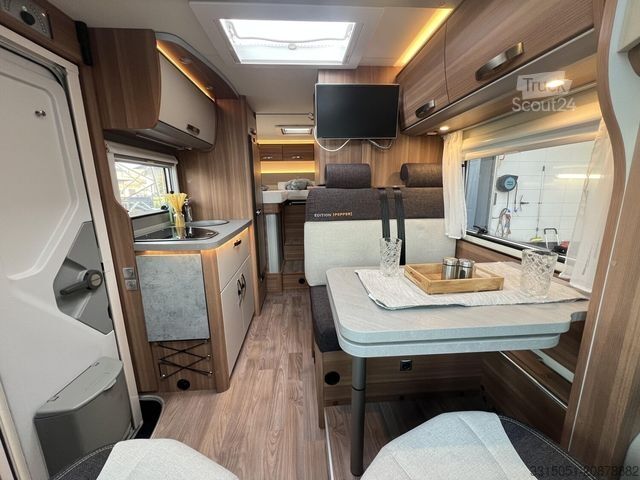 Caravana semiintegrada WEINSBERG CaraCompact 600 MEG Pepper+Markise+TV+Fahrradtr