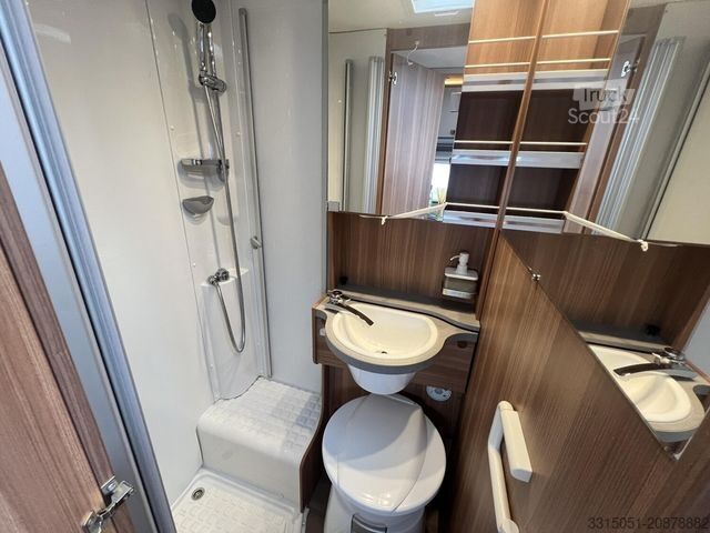 Caravana semiintegrada WEINSBERG CaraCompact 600 MEG Pepper+Markise+TV+Fahrradtr