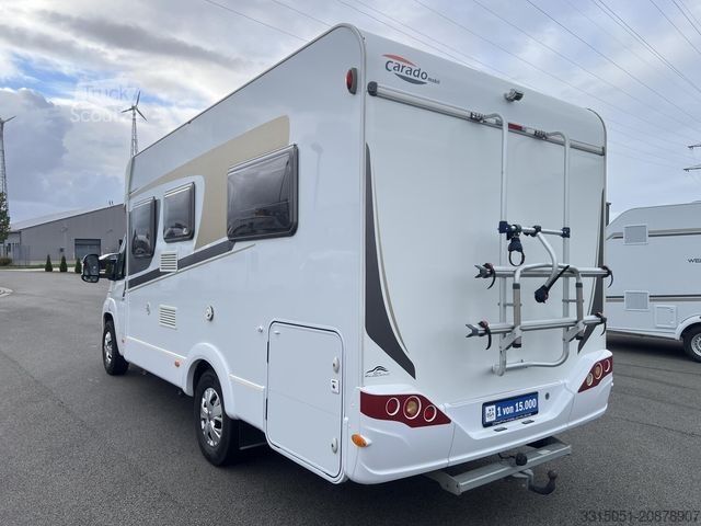 Polintegriran avtodom CARADO T 345 Solar+Markise+TV+AHK+Fahrradträger