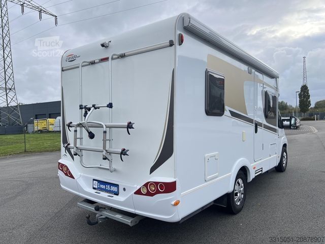 Polintegriran avtodom CARADO T 345 Solar+Markise+TV+AHK+Fahrradträger