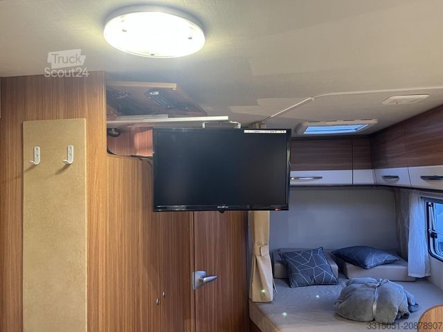 Polintegriran avtodom CARADO T 345 Solar+Markise+TV+AHK+Fahrradträger