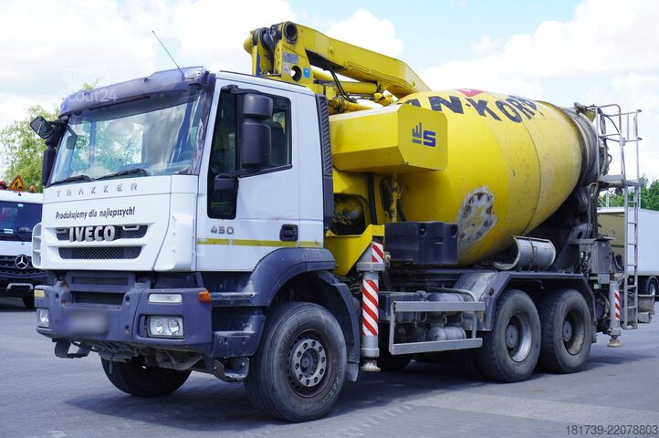 Mešalec za beton s črpalko Iveco Trakker 450 6x4 / Sermac Twinstar 3Z24