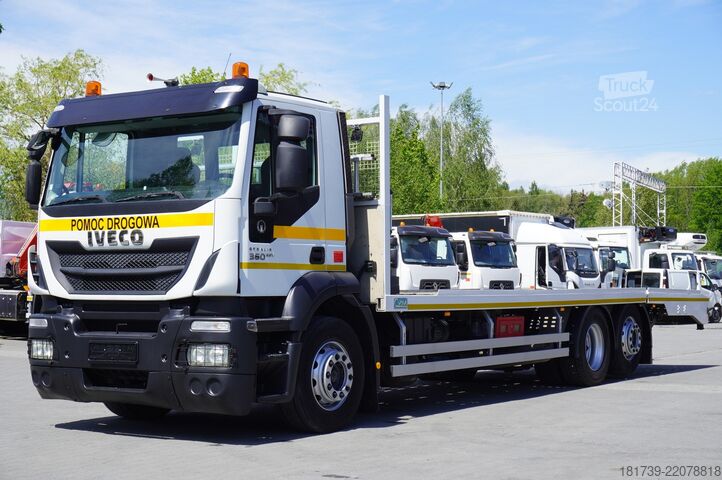 Автомобилен превозвач Iveco Stralis 360 EEV Tow truck 6x2
