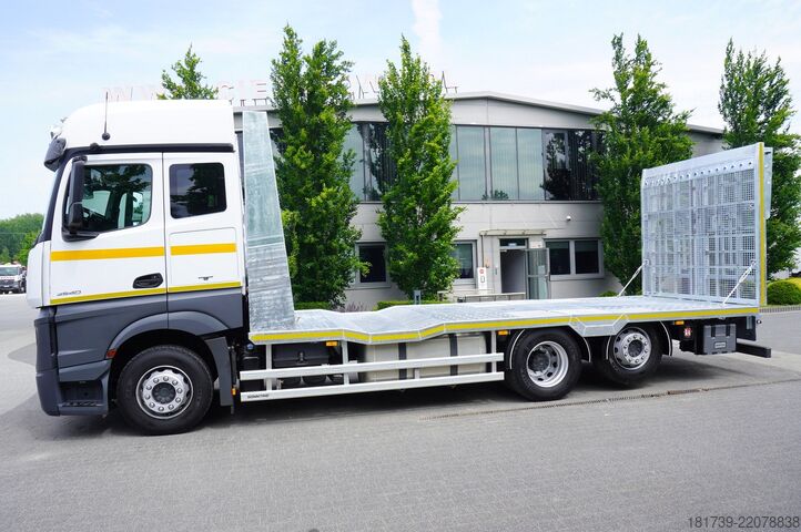 Celtņa platforma Mercedes-Benz Actros 2540 6×2 / 40 tho. km! / NEW body