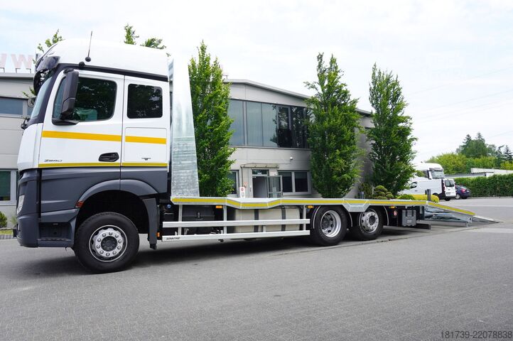 Celtņa platforma Mercedes-Benz Actros 2540 6×2 / 40 tho. km! / NEW body