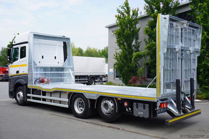 Celtņa platforma Mercedes-Benz Actros 2540 6×2 / 40 tho. km! / NEW body