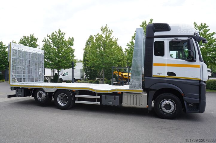 Celtņa platforma Mercedes-Benz Actros 2540 6×2 / 40 tho. km! / NEW body