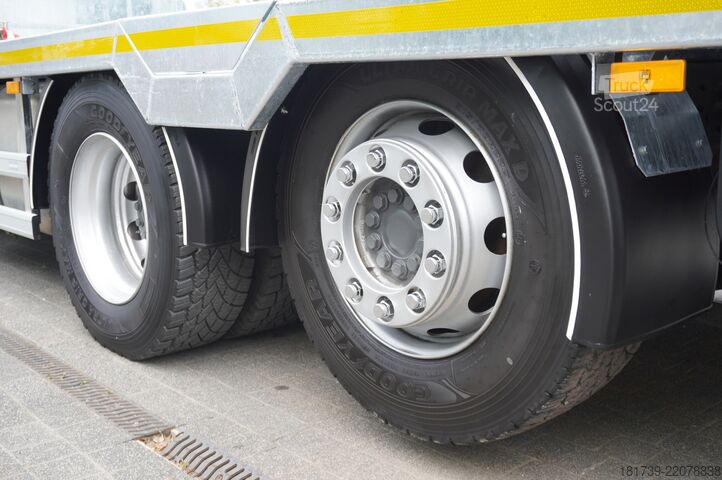 Celtņa platforma Mercedes-Benz Actros 2540 6×2 / 40 tho. km! / NEW body