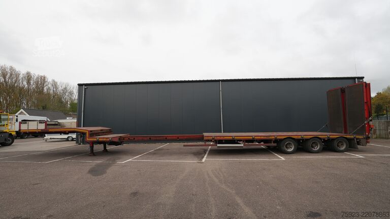 Daļēji zemas kravnesības iekrāvēji Nooteboom MCO-48-03V 3 axle semi low loader extendable
