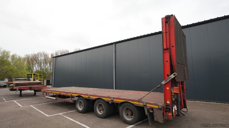Daļēji zemas kravnesības iekrāvēji Nooteboom MCO-48-03V 3 axle semi low loader extendable