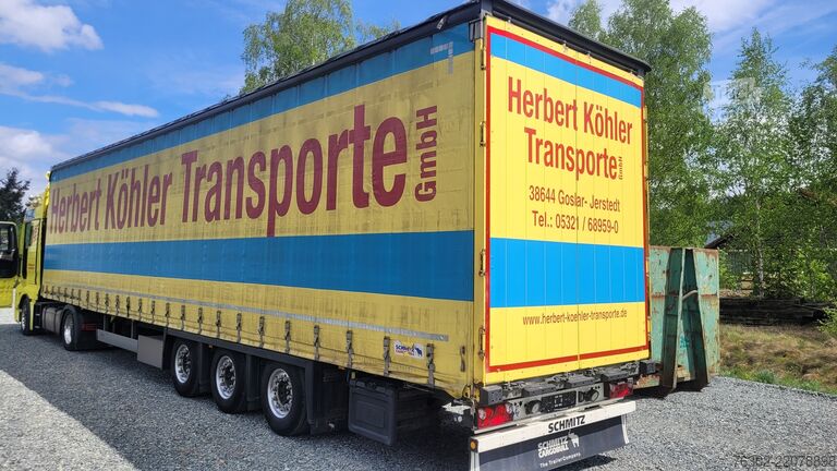 Plate-forme Schmitz Cargobull SCS 24L Mega Edscha Code XL Hubdach