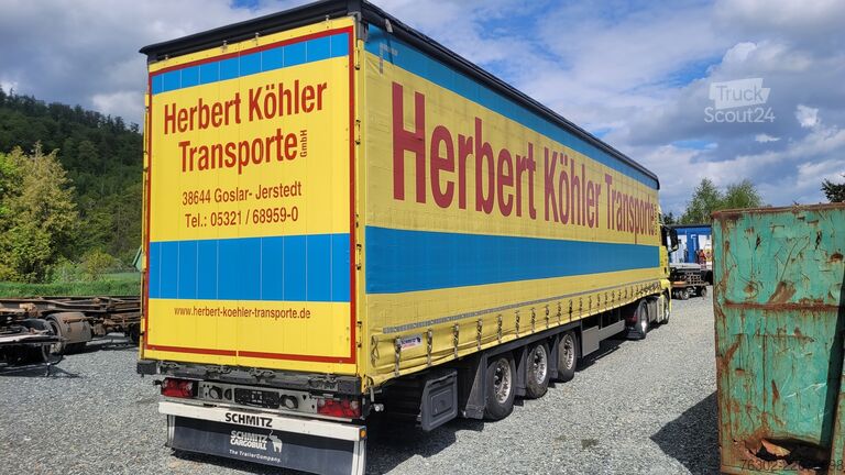 Plate-forme Schmitz Cargobull SCS 24L Mega Edscha Code XL Hubdach