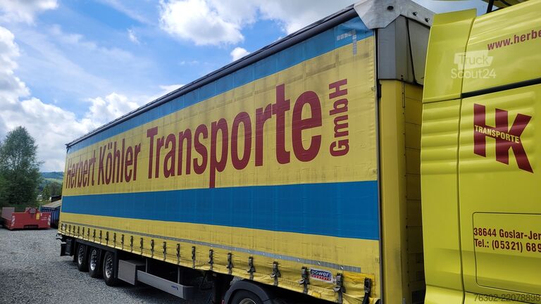 Plate-forme Schmitz Cargobull SCS 24L Mega Edscha Code XL Hubdach