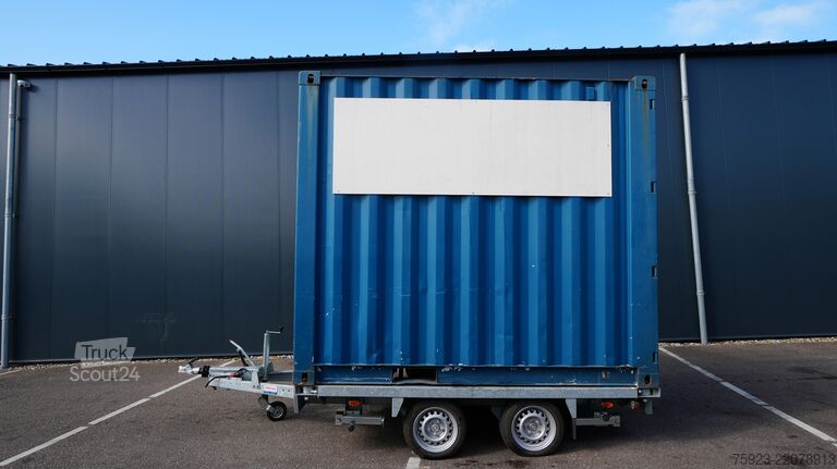 Transporte de contenedores Oosterwijk JOP 3500 10FT Container trailer 3.500KG