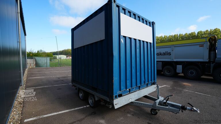 Transporte de contenedores Oosterwijk JOP 3500 10FT Container trailer 3.500KG