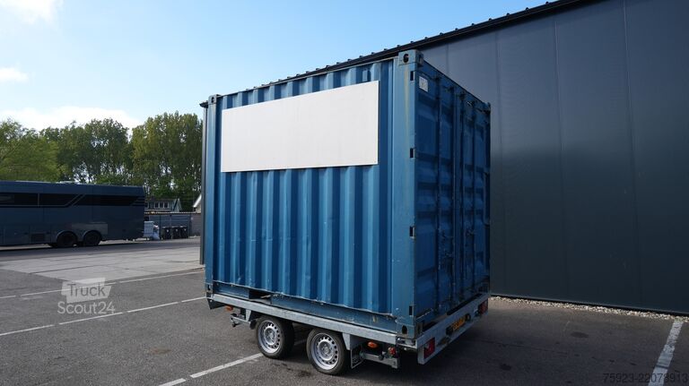 Transporte de contenedores Oosterwijk JOP 3500 10FT Container trailer 3.500KG