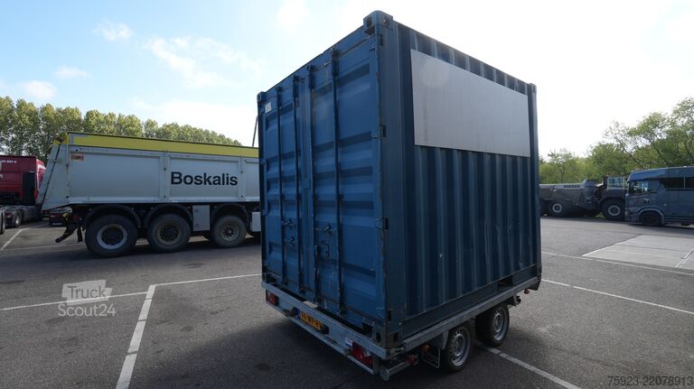Transporte de contenedores Oosterwijk JOP 3500 10FT Container trailer 3.500KG