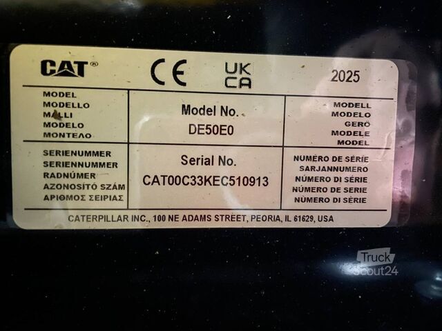 Agregat Caterpillar DE50E0 - 50 kVA Generator - DPX-18006