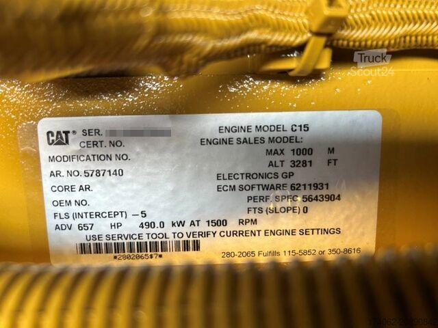 Agregat Caterpillar DE550E0 - C15 - 550 kVA Generator - DPX-18027