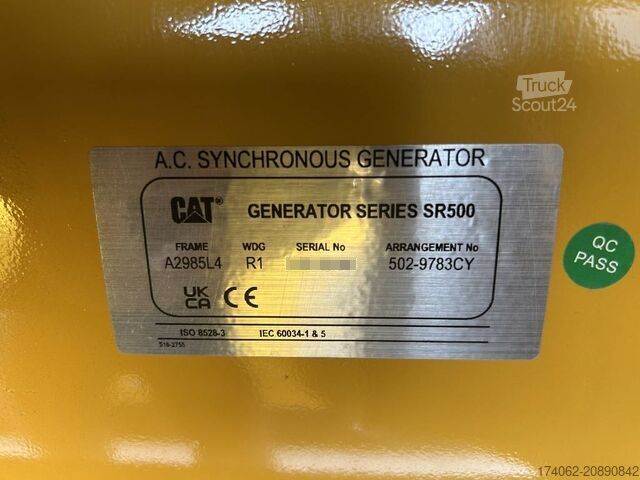 Agregat Caterpillar DE550E0 - C15 - 550 kVA Generator - DPX-18027