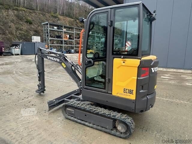 Minigraafmachine Volvo EC 18 E