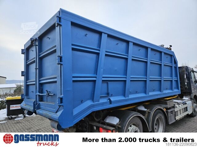 Āķa konteiners  BTE Abrollcontainer mit Kran Mec CL180.80.2Z
