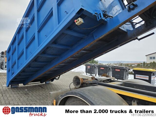 Āķa konteiners  BTE Abrollcontainer mit Kran Mec CL180.80.2Z