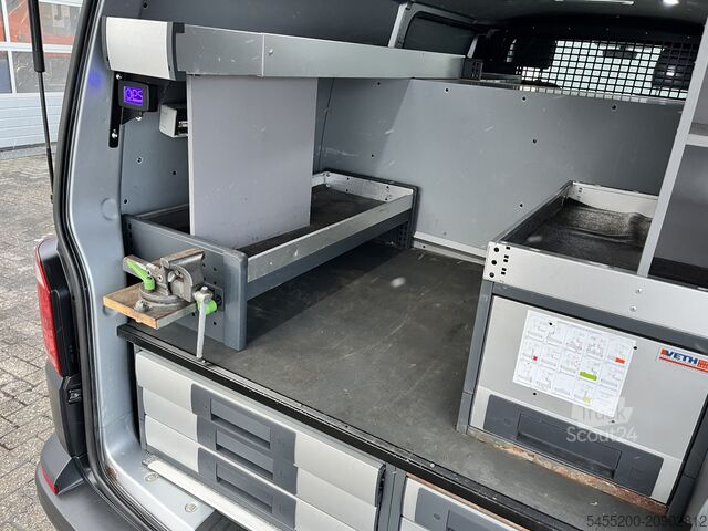 Stationvogn med højt tag Volkswagen Transporter 2.0 TSI L2H1 Benzine / CNG Dubbele ...