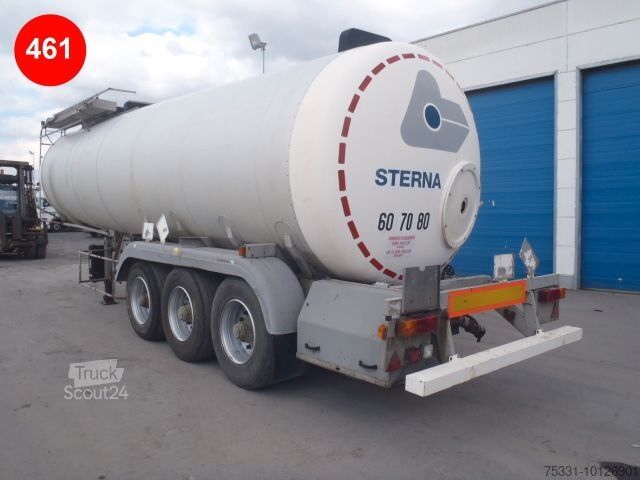 Tankauflieger  BITUMEN 31000LITER 280°C hazardous tank semi tra