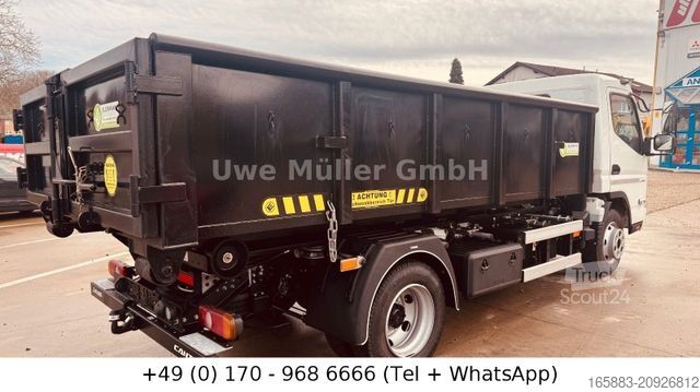 Wywrotka dostawcza MITSUBISHI Canter 7 C 18 Abrollkipper HIAB