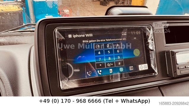 Trójstronna wywrotka MITSUBISHI Canter 7 C 18 mit MEILLER Kipper