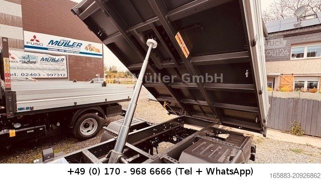 Самосвал-фургон FUSO Canter 3 C 15 mit Kipper + Werkzeugschrank