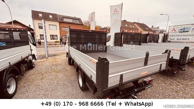 Самосвал-фургон FUSO Canter 3 C 15 mit Kipper + Werkzeugschrank