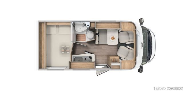 Asuntoauto CARADO VAN 132 TV + SAT, MARKISE, uvm.